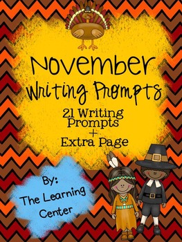 November Writing by The Learning Center | TPT