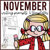 November Writing Activities for the WHOLE Month  | Writing