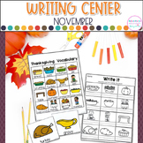 November Writing Center