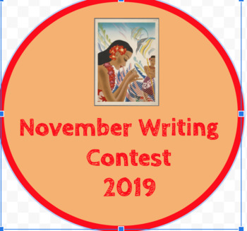 Preview of November Writing Contest/Invitation