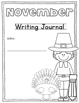 November Writing Journal by Two Steppin' Texas Teacher | TPT