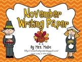 November Writing Paper