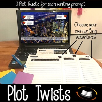 PLOT TWIST - Up Your Writing Prompt Game to the Extreme - SSSTeaching