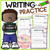 November Writing Practice (Combining Sentences)