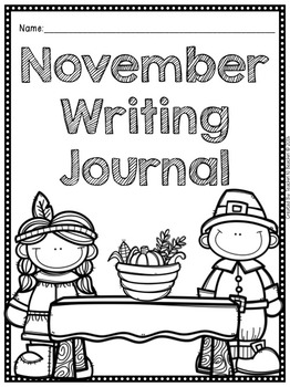 November Writing Prompts and Centers- (CCSS Aligned) by Teachin' N Beachin'