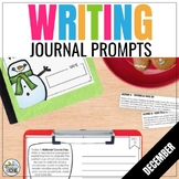 December Monthly Writing Prompts - Daily Journal Activitie