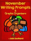November Writing Prompts and Organizers