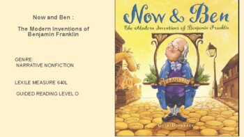 Preview of Now & Ben: The Modern Inventions of Benjamin Franklin Level O