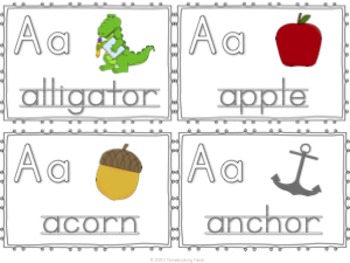 Alphabet Activity Pages by The Notebooking Nook | TPT