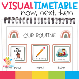 Now, Then, Next | Visual Timetable | PreK/K