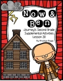 Now and Ben Journey's Activities - Second Grade Lesson 30