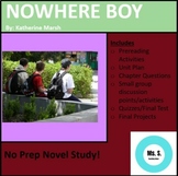 Nowhere Boy by Katherine Marsh Novel Study