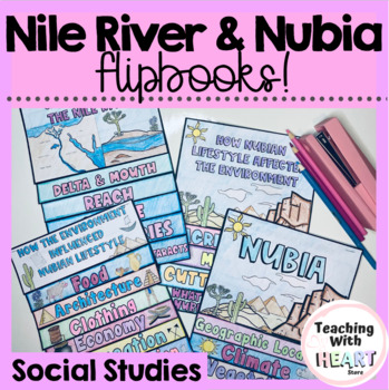 Preview of Nubia and Nile River Flipbooks | Ancient Nubian Society Flipbooks