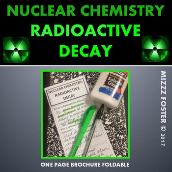 Preview of Nuclear Chemistry: Radioactive Decay Brochure Notes for INB