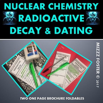 Preview of Nuclear Chemistry: Radioactive Decay & Dating Brochure Notes for INB