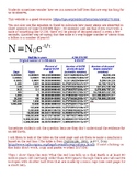 Nuclear Decay: Measuring Very Long Half Lives