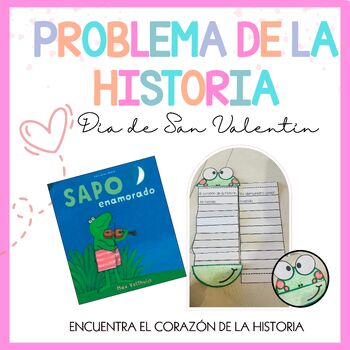 Preview of Nudo de la historia / The heart of the story in spanish/St. Valentine's
