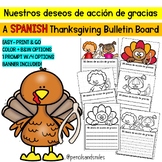 Nuestros deseos de  acción de gracias- SPANISH Thanksgivin