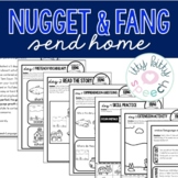 Nugget & Fang Send Home Book Buddy Speech & Language Therapy