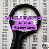 Numb3rs: Decimals Lessons ~ Math Mysteries~ A Week of Less