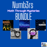 Numb3rs: Fun Math Mystery Lessons~ Solve mysteries with Ma