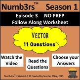 Numb3rs™  Season 1 Episode 3 Vector Follow-Along Worksheet
