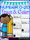 Number 0 - 20 Trace & Color
