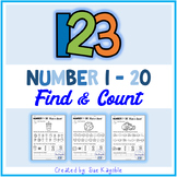 Number 1 - 20 Find & Count