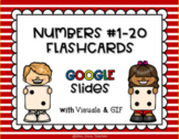Number #1-20 Flashcards!! (digital)