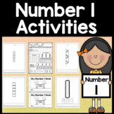 Number 1 Mini Bundle {Number 1 Worksheet and Number 1 Activities}