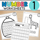 Number 1 Worksheets