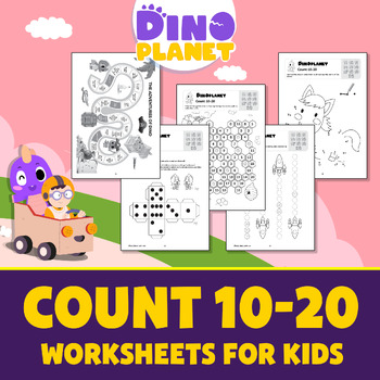 Preview of Number 11-20 worksheet | Count 10-20|  Math Worksheet