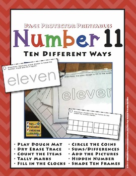 Preview of Number 11 Ten Different Ways