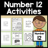 Number 12 Mini Bundle {Number 12 Worksheet and Number 12 A