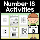 Number 18 Mini Bundle {Number 18 Worksheet and Number 18 A