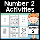Number 2 Mini Bundle {Number 2 Worksheet and Number 2 Activities}