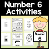Number 6 Mini Bundle {Number 6 Worksheet and Number 6 Activities}