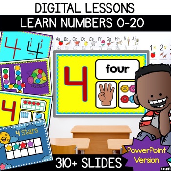 Preview of Number Activities Powerpoint 0-20