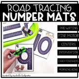 Number Activities | Road Tracing Number Mats | Fine Motor 