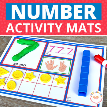 Preview of Number Activities for Kindergarten and Preschool - Numbers 1-20 - Number Sense