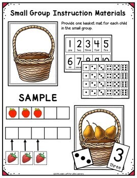 Number Sense Activities and Printables for Preschool | TpT