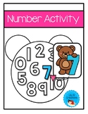 Number Activity - Bears