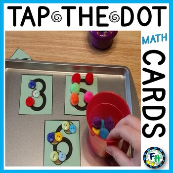 Preview of Tap-The-Dot Number Activity Cards
