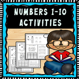 Number Activity, Worksheet For Kids
