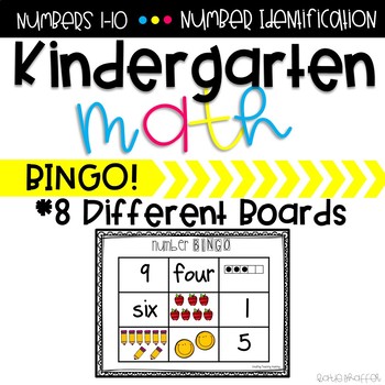 number bingo 1 10 teaching resources teachers pay teachers