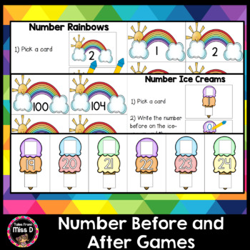 before and after numbers clipart