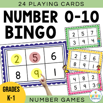 Number Bingo 0 to 10 by Alison Hislop - Mathful Learners | TpT