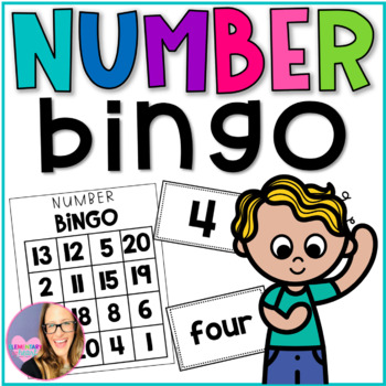 Number Bingo by Elementary at HEART | Teachers Pay Teachers