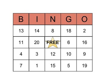 Number Bingo by Wisco Teacher | TPT