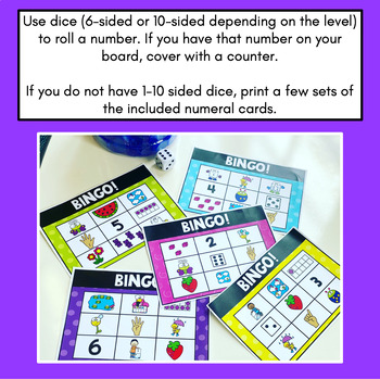 Number Bingo for Numbers 1-20 by Mrs Learning Bee | TPT